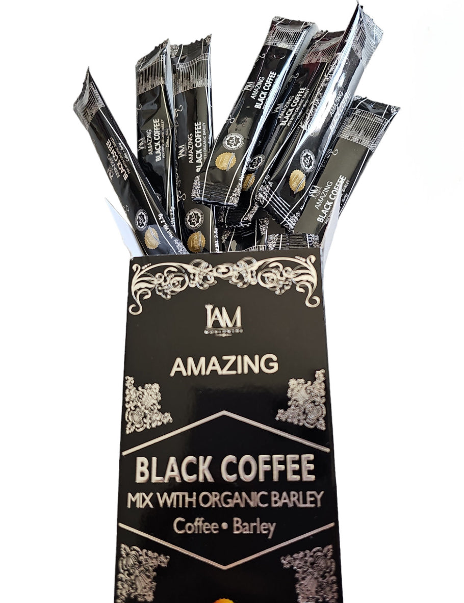 *IAM Amazing Black Coffee with Organic Barley