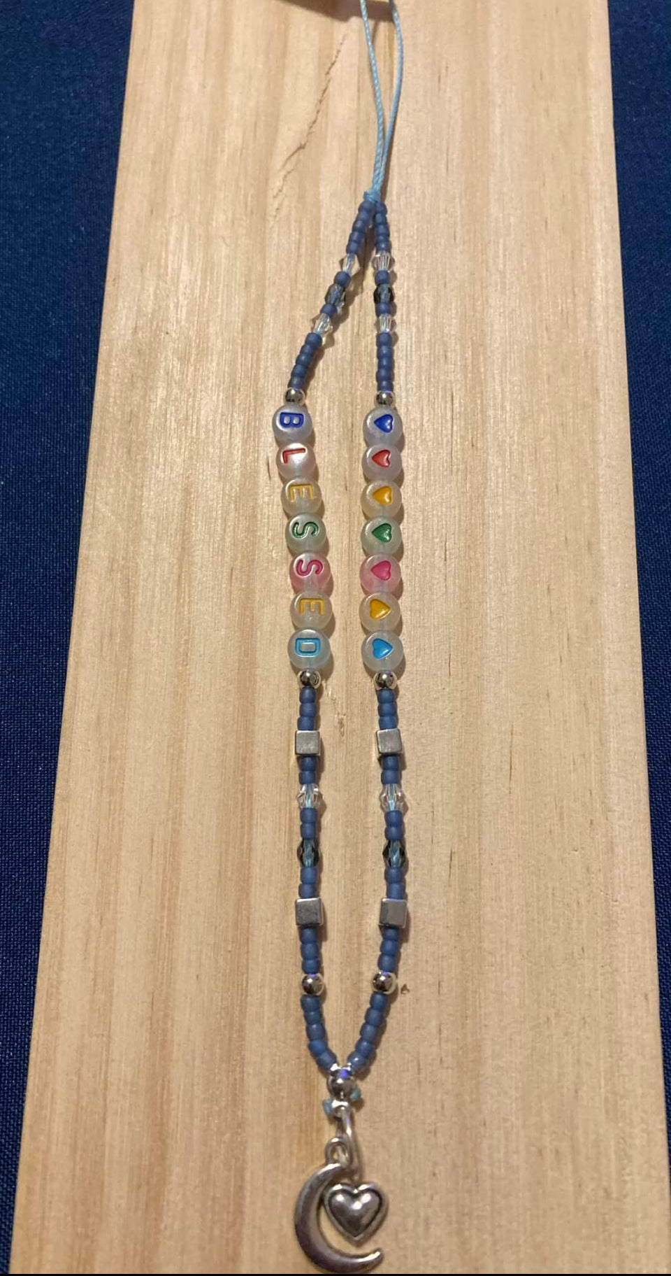 Phone charm - blessed