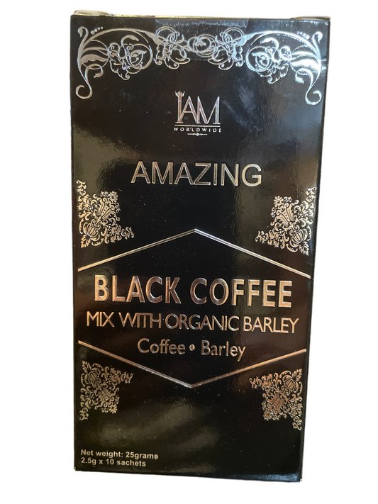 *IAM Amazing Black Coffee with Organic Barley