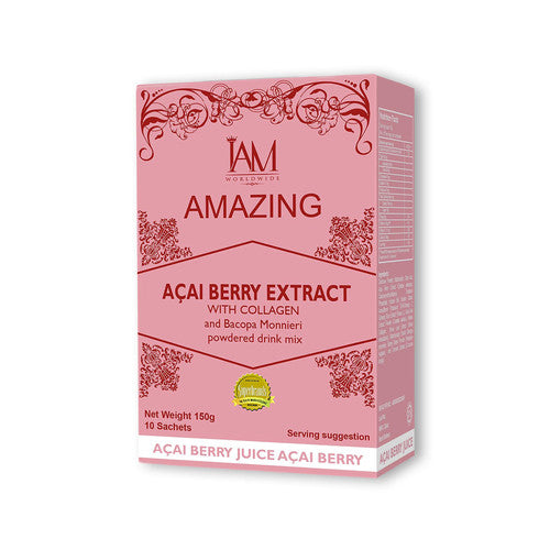 *IAM Amazing Açaí Berry with Collagen and Bacopa Monnieri